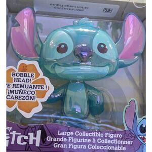 Disney 4.75" Stitch Collectible Bobble Head Irisdicent New Cute